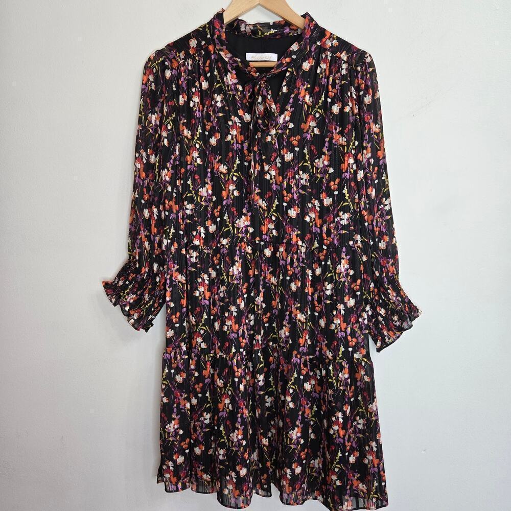 Bleecker 126 Floral Dress 10 Dark Romantic Whimsigoth Witchy Fairy Grunge Boho